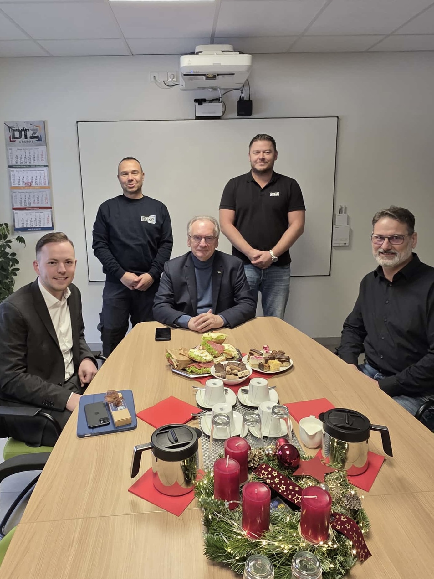 Besuch der DTZ-Gruppe in Zahna-Elster