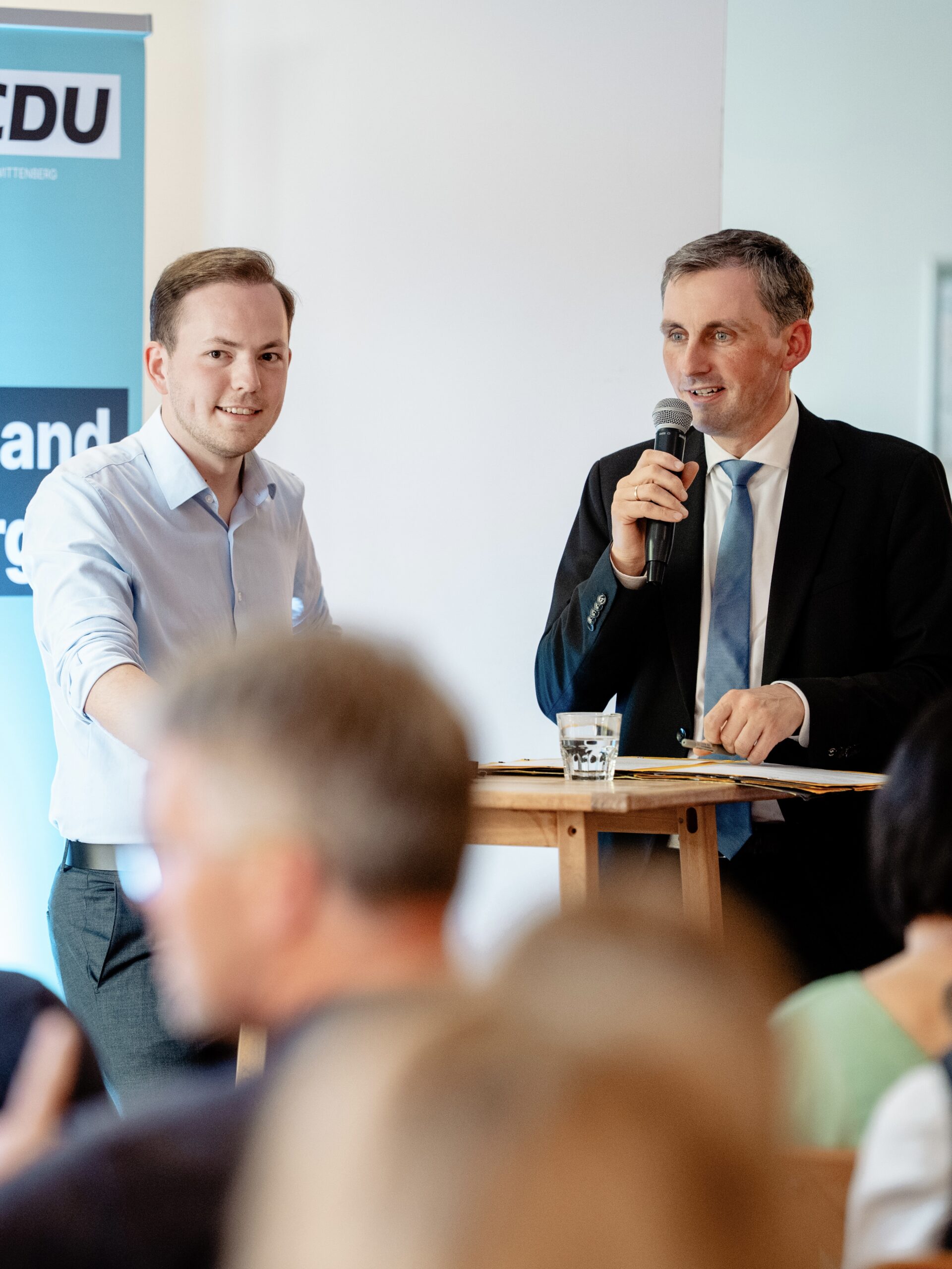 Bürgergespräch mit Bildungsminister