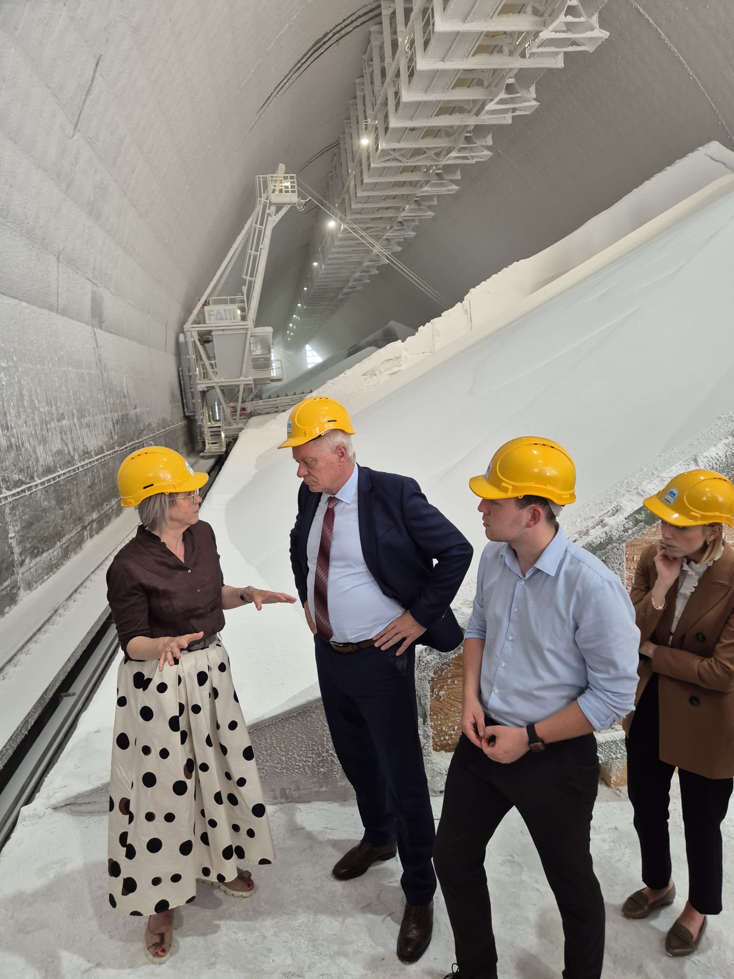 Besuch von Bundesminister Rainer in den SKW Piesteritz